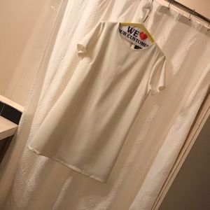 Lulu’s White Shift Dress